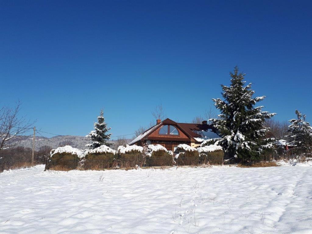 Dom Grabowa Z Sauna I Podgrzewanym Basenem Gilowice  Екстериор снимка